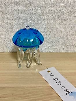 Amazon.co.jp: クラゲ風鈴 風鈴 タクグラス カラフル プレゼント